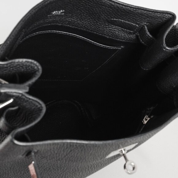 Hermes So Kelly 22 Black Togo Leather Shoulder Bag - Picture 12 of 14